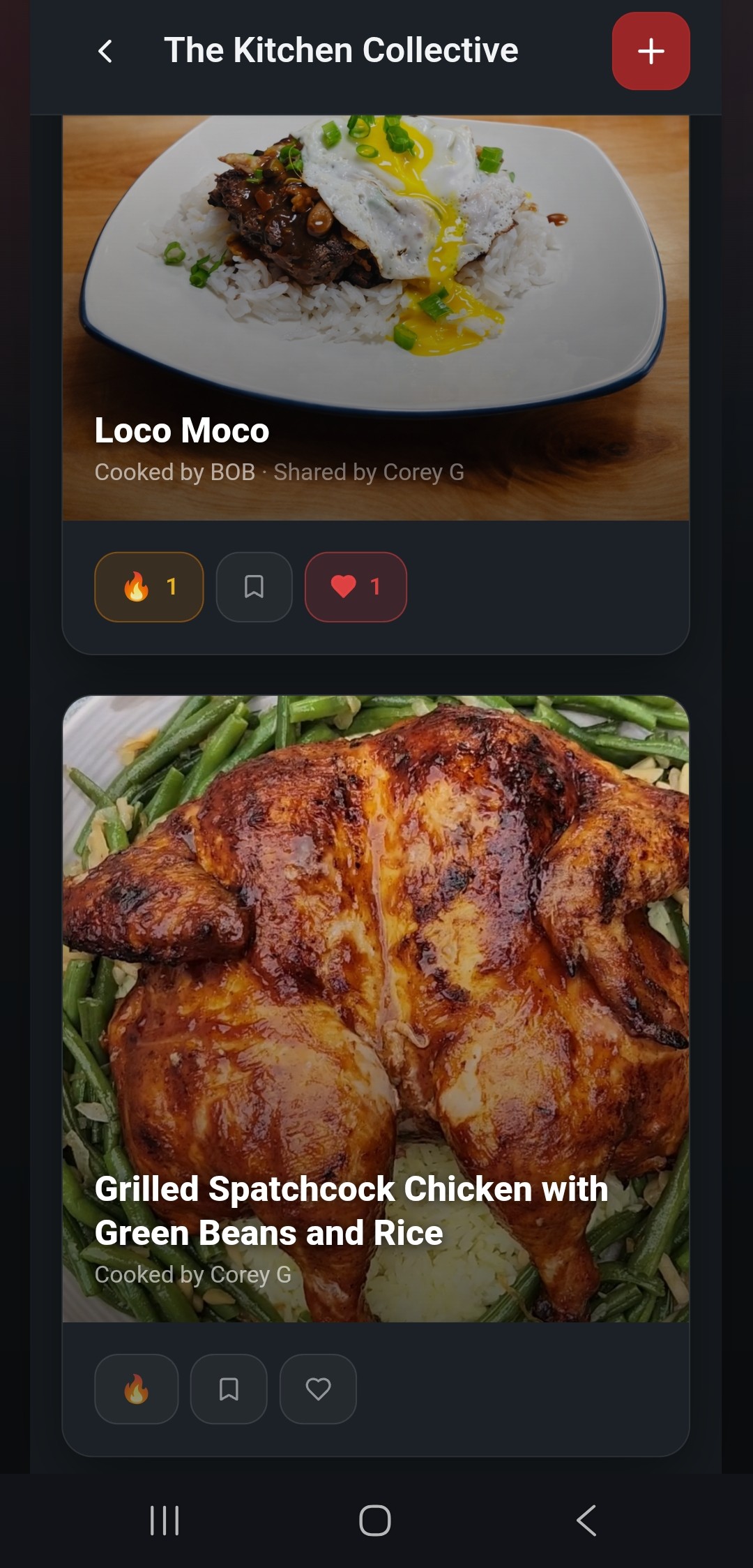Crew sized dinner recipes generated with FirehousePal